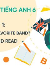 Unit 1 Whats your favourite band - Listen and read - Tiếng Anh 6  -  Hoc10